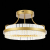 SL383.202.01 Светильник потолочный ST-Luce Матовое золото/Прозрачный LED 1*34W 3000K CHERIO, изображение 5