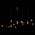 SL1596.423.22 Светильник подвесной ST-Luce Золотистый, Черный/Белый LED 22*3W 3000K ANICHITA, изображение 8