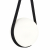 SL2002.413.01 Светильник подвесной ST-Luce Черный/Белый E27 1*60W MOONBAG, изображение 3