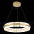 SL383.213.01 Светильник подвесной ST-Luce Матовое золото/Прозрачный LED 1*44W 3000K CHERIO, изображение 3