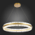 SL383.223.01 Светильник подвесной ST-Luce Матовое золото/Прозрачный LED 1*60W 3000K CHERIO, изображение 5