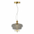 SL6122.303.01 Светильник подвесной ST-Luce Латунь/Латунь, Дымчатый LED 1*8W 3000K ORIENTAL, изображение 5