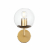 SL1150.201.01 Светильник настенный ST-Luce Матовое золото/Прозрачный E27 1*40W LIORA, изображение 3