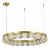 SL6011.303.01 Светильник подвесной ST-Luce Латунь/Прозрачный LED 1*50W ESME, изображение 4