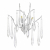SL1660.101.02 Светильник настенный ST-Luce Хром/Хром, Прозрачный G9 2*5W 4000K TEARDROPS, изображение 2