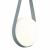 SL2002.423.01 Светильник подвесной ST-Luce Черный, Голубой/Белый E27 1*60W MOONBAG, изображение 3