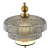 SL6122.303.01 Светильник подвесной ST-Luce Латунь/Латунь, Дымчатый LED 1*8W 3000K ORIENTAL, изображение 3
