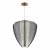 SL6509.213.01 Светильник подвесной ST-Luce Золотистый/Прозрачный LED 1*75W 4000K FESALE, изображение 3