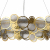 SL6133.313.09 Светильник подвесной ST-Luce Латунь/Дымчатый G9 9*5W 4000K SWATCH, изображение 3