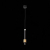 SL1591.403.01 Светильник подвесной ST-Luce Черный, Анодированный золотой/Черный LED 1*6W 3000K Подвесные светильники, изображение 4