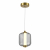 SL1193.313.01 Подвес ST-Luce Латунь/Дымчатый LED 1*11W 3000K SUMMER