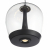 SL6014.423.01 Светильник подвесной ST-Luce Черный/Прозрачный, Черный LED 1*17W 3000K RIPPLE, изображение 3