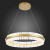 SL383.213.01 Светильник подвесной ST-Luce Матовое золото/Прозрачный LED 1*44W 3000K CHERIO, изображение 5
