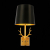 SL1123.201.01 Светильник настенный ST-Luce Латунь/Черный, Золотистый E14 1*40W VELOSSA, изображение 8