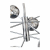 SL1500.103.12 Светильник подвесной ST-Luce Хром/Дымчатый E14 12*40W FOVIA, изображение 5