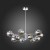 SL1500.103.12 Светильник подвесной ST-Luce Хром/Дымчатый E14 12*40W FOVIA, изображение 12