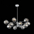 SL1500.103.12 Светильник подвесной ST-Luce Хром/Дымчатый E14 12*40W FOVIA, изображение 6