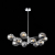SL1500.103.12 Светильник подвесной ST-Luce Хром/Дымчатый E14 12*40W FOVIA, изображение 7