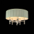 SL1121.103.05 Светильник подвесной ST-Luce Никель/Оливковый E14 5*40W OLEO, изображение 4