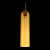 SL1145.393.01 Светильник подвесной ST-Luce Латунь/Янтарный E27 1*60W CALLANA, изображение 5