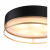 SL1127.432.05 Светильник потолочный ST-Luce Черный, Матовое золото/Белый E27 5*40W CHODO, изображение 4