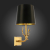 SL1123.201.01 Светильник настенный ST-Luce Латунь/Черный, Золотистый E14 1*40W VELOSSA, изображение 12