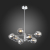 SL1500.103.08 Светильник подвесной ST-Luce Хром/Дымчатый E14 8*40W FOVIA, изображение 8