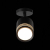 ST101.412.05 Светильник потолочный Черный LED 1*5W 3000K 390Lm Ra&gt;80 120° D68xH140 170-240V Накладные светильники, изображение 5