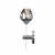 SL1500.101.01 Светильник настенный ST-Luce Хром/Дымчатый E14 1*40W FOVIA, изображение 2