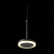 ST104.403.06 Светильник подвесной Черный LED 1*6W 3000K 468Lm Ra&gt;80 120° D112xH184 170-240V Подвесные светильники, изображение 5