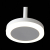 ST104.503.06 Светильник подвесной Белый LED 1*6W 3000K 468Lm Ra&gt;80 120° IP20 D112xH184 170-240V Подвесные светильники, изображение 6