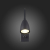 SL1014.401.01 Светильник настенный ST-Luce Черный/Черный GU10 1*3W Настенные светильники, изображение 9