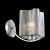 SL117.701.01 Бра ST-Luce Серебристый/Дымчатый E27 1*60W ONDE, изображение 7