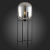 SL1050.725.01 Торшер ST-Luce Черный/Дымчатый E27 1*40W (из 2-х коробок) BURASCA, изображение 5