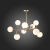 SLE106203-09 Светильник подвесной ST-Luce Золотистый/Белый G9 LED 9*5W REDJINO, изображение 7