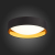 SLE201102-01 Светильник потолочный Черный, Золото/Белый LED 1*24W 4000K ORBIO, изображение 5
