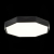 SLE200842-01 Светильник потолочный Черный/Белый LED 1*45W 3000K/4000K/6000K RONDO, изображение 5