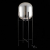 SL1050.725.01 Торшер ST-Luce Черный/Дымчатый E27 1*40W (из 2-х коробок) BURASCA, изображение 4