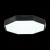 SLE200842-01 Светильник потолочный Черный/Белый LED 1*45W 3000K/4000K/6000K RONDO, изображение 7