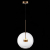 SL1133.223.01 Светильник подвесной ST-Luce Латунь/Прозрачный LED 1*14W 3000K BOPONE, изображение 4
