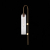 SL1145.341.01 Светильник настенный ST-Luce Латунь/Дымчатый E27 1*60W CALLANA, изображение 4
