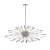 SL1097.103.09 Светильник подвесной ST-Luce Хром G9 9*5W CALLIO, изображение 7