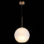 SL1133.523.01 Светильник подвесной ST-Luce Латунь/Белый E27 1*40W BOPONE, изображение 4