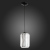 SL1169.103.01 Подвес ST-Luce Черный/Прозрачный, Белый E27 1*40W MARMO, изображение 8