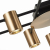 SL1207.402.08 Светильник потолочный ST-Luce Черный/Латунь GU10 8*7W VEROLI, изображение 3