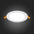 ST209.538.09 Св-к встр. Белый LED 1*9W 3000K 585Lm Ra80 110° IP20 D145xH8 90-265V Встраиваемые светильники, изображение 9