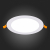 ST209.538.12 Св-к встр. Белый LED 1*12W 3000K 816Lm Ra80 110° IP20 D170xH8 90-265V Встраиваемые светильники, изображение 9