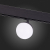 ST358.436.07 Магнитный трековый светильник Черный LED 1*7W 3000K 520Lm Ra&gt;80 120° IP20 L120xW90xH192 48V SKYLINE 48, изображение 8