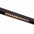 ST361.436.12 Магнитный трековый светильник Черный LED 1*12W 3000K 1 009Lm Ra&gt;90 36° IP20 L222xW22xH44 48V SKYLINE 48