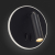 SL1586.413.01 Светильник настенный Черный LED 1*8W 3000K 624Lm Ra&gt;80 24° IP20 L-xW155xH155 170-240V Настенные светильники, изображение 9